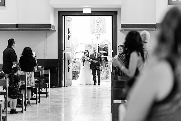 Yesenia and Aaron - Wedding Mass-9
